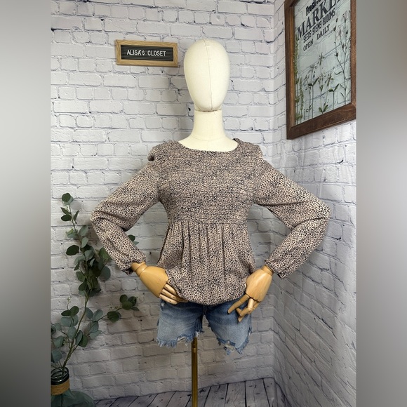 Urban Romantics cheetah print blouse - Picture 2 of 6